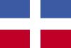 Urform der Dominikanischen Fahne
